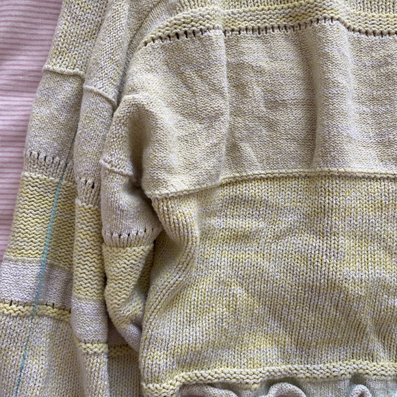 Free people lime cropped sweater - Picture 5 of 6